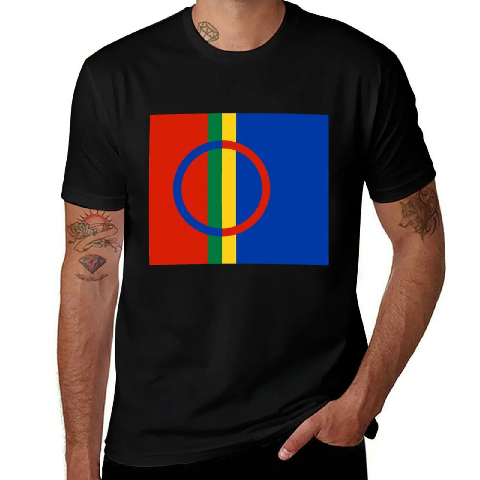 

Sámi Flag T-Shirt gifts for boyfriend shirts graphic tees korean fashion t shirts for men