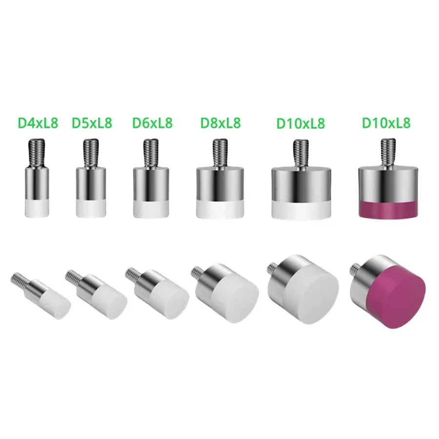 High precision steel leveling needle ceramic M2.5 external thread flat measuring head universal dial gauge micrometer