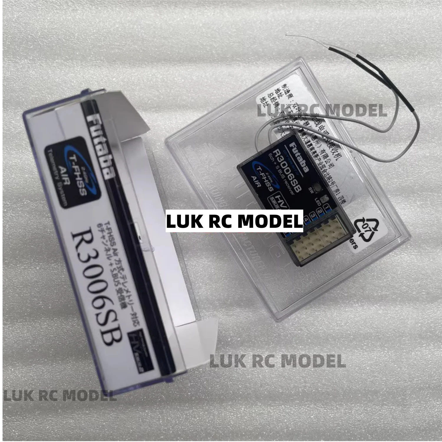 

TAMIYA RC Model 1/14 1/12 Truck FUTABA R3006SB T-FHSS 2.4G High Voltage Receiver S.BUS2 Output Support Transmission Backward