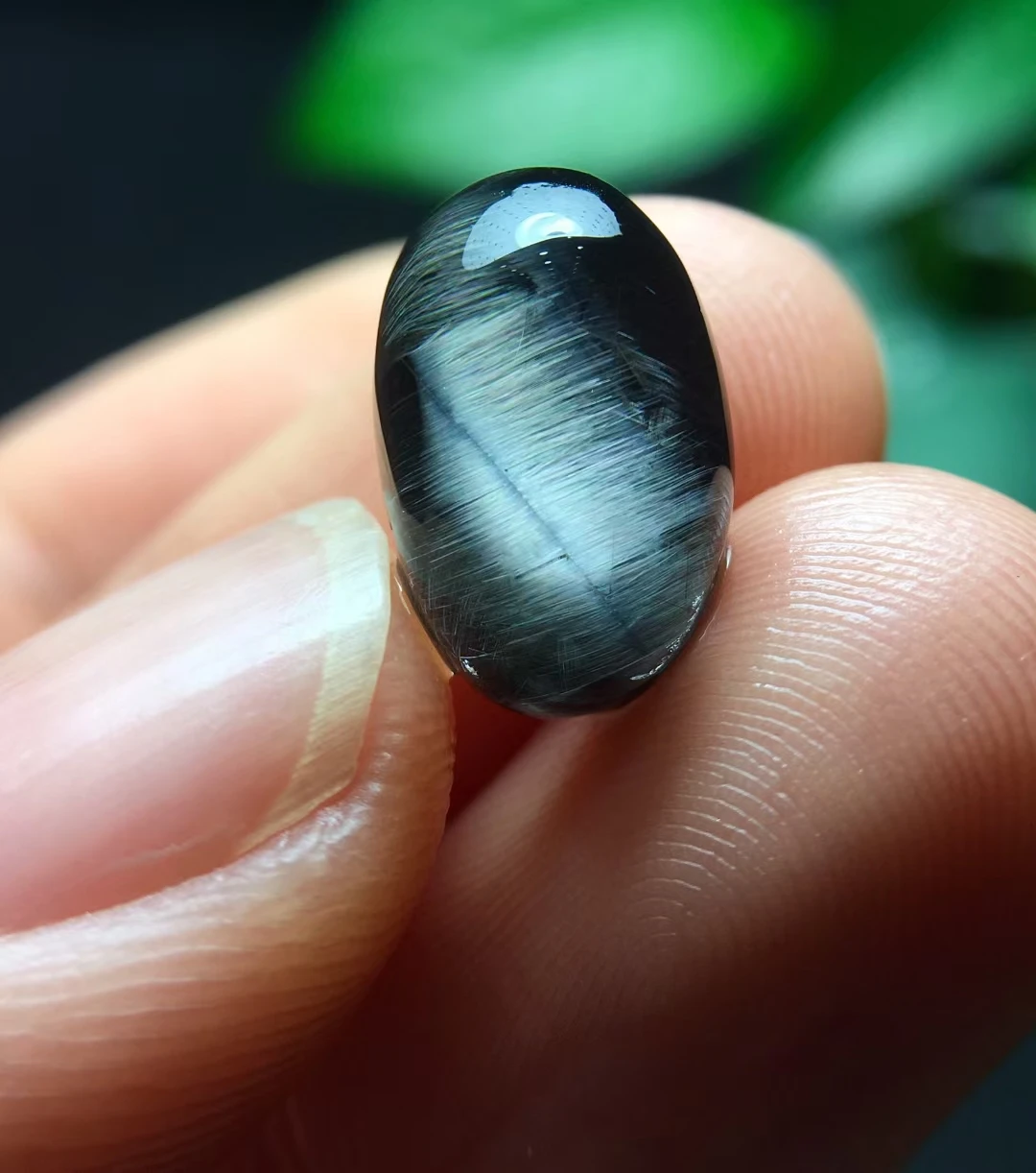 

Natural Brookite Platinum Black Rutilated Quartz Pendant 44*26*9.5mm Bead Women Men Bead Jewelry Fashion AAAAAA