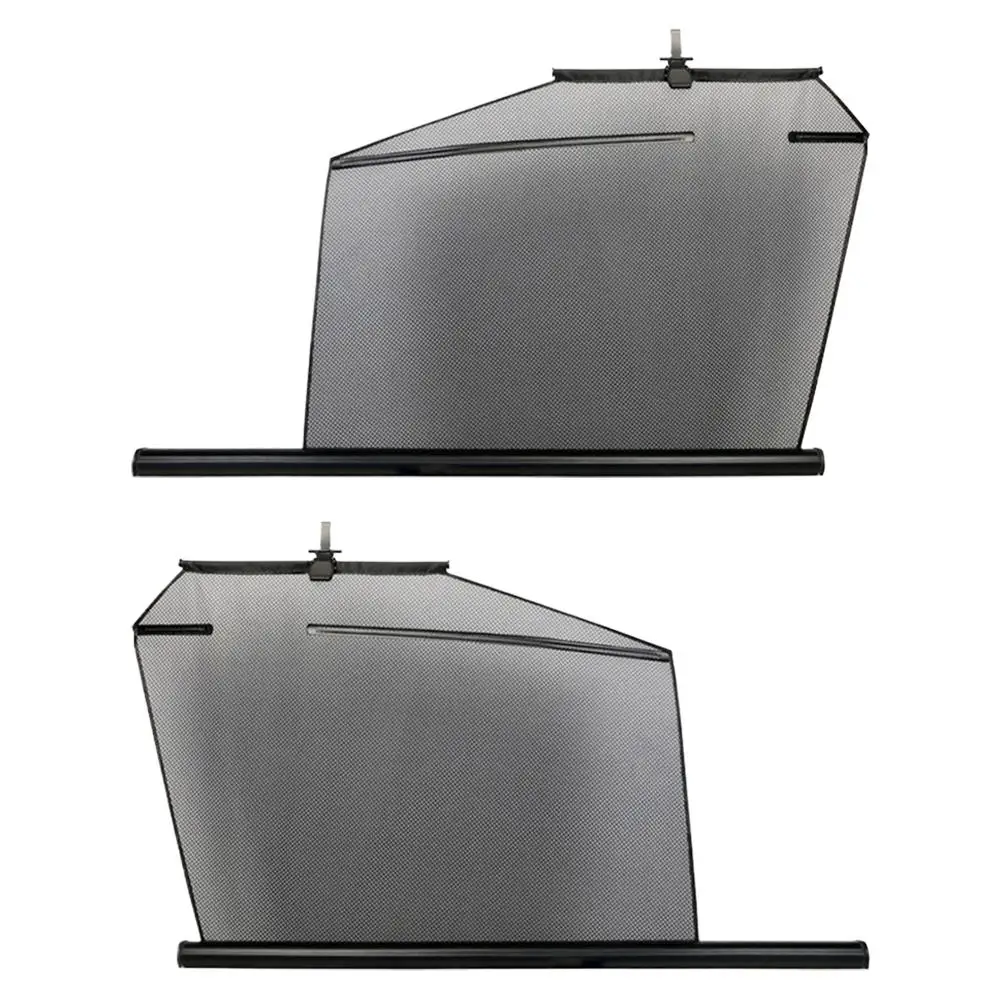 

Universal Car Window Sun Shade Retractable Design Summer Heat Insulation Curtain Fine Mesh Light Blocking Anti-Glare Car