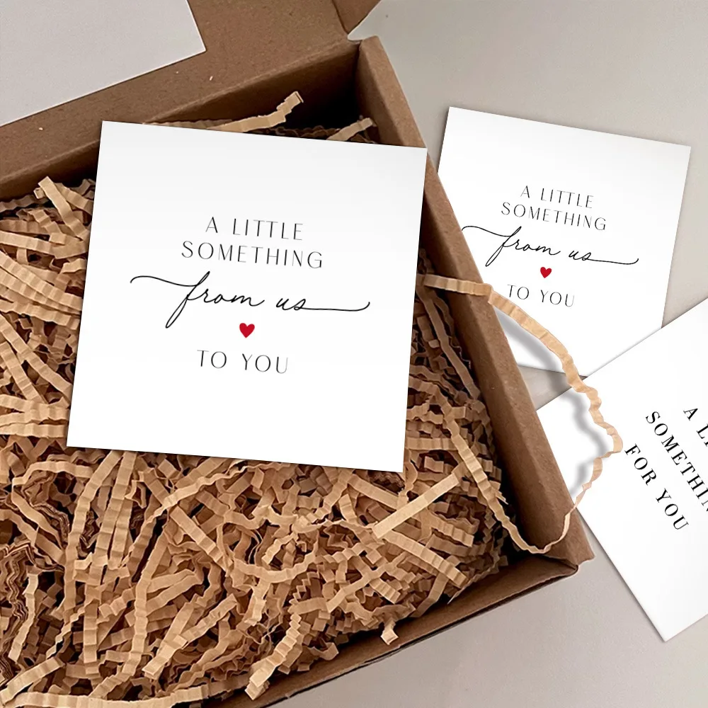 50 قطعة بطاقات تهنئة شكرًا لك على بطاقة شكر لدعم أعمالي "قليلاً من أجلك" ملصق ختم ورقي هدايا الحفلات