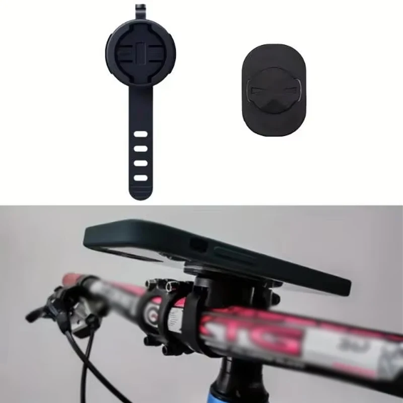 1 Piece TPU Silicone Wrist Strap Easy To Install, Suitable For Garmin And Smartphones Durable Roof Mounted Bicycle Stand