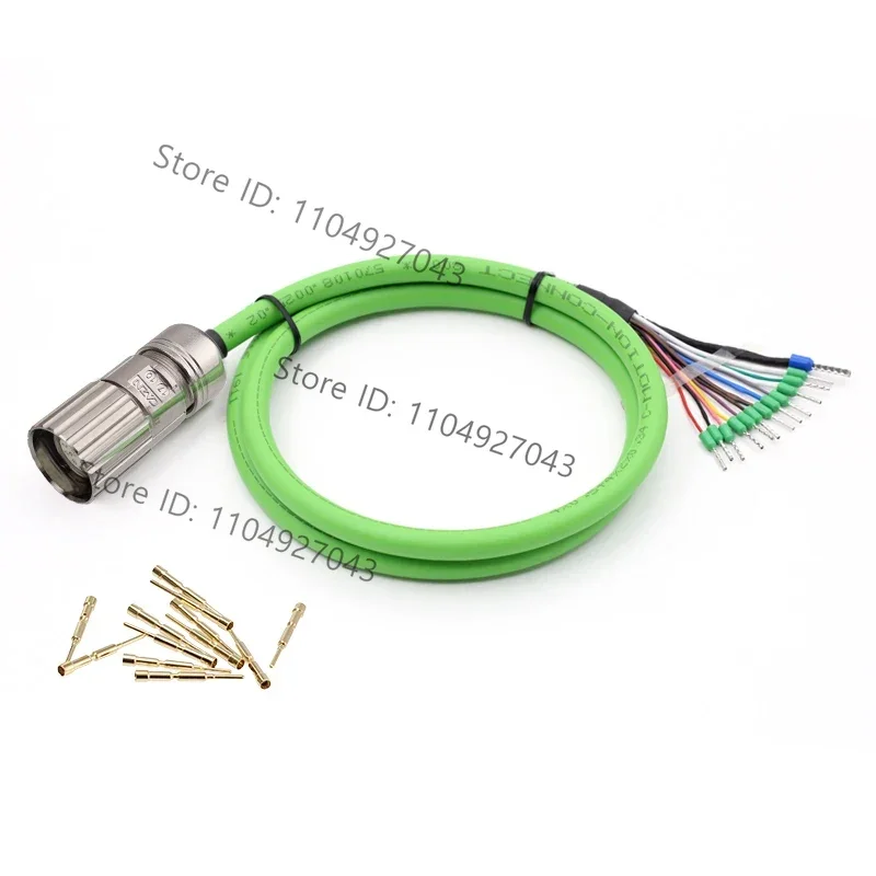 1Pcs M23 Connector 12 19 Holes 17 Pins 6 Pins 8PIN Clockwise Counterclockwise Servo Motor Encoder Aviation Plug Holder