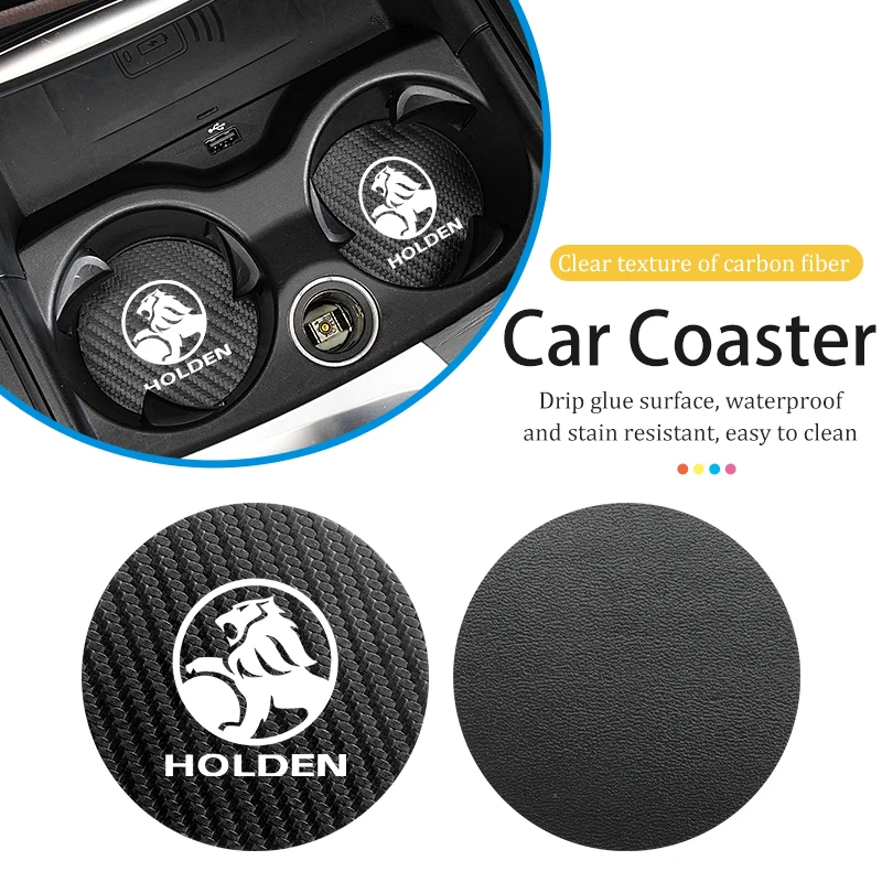 Porte-gobelet d'eau pour dessous de verre de voiture, 2 pièces, tampons antidérapants, accessoires pour Holden marchandise Trailblazer Colorado Cruze Volt Caprice Ute