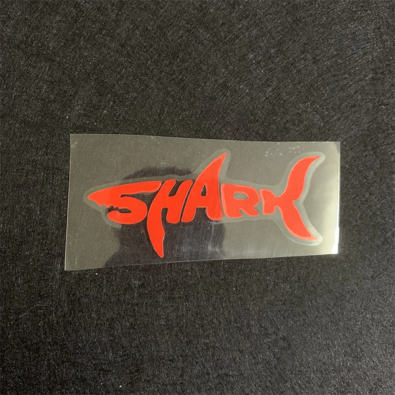 2Pcs Car Sticker SHARK Waterproof Reflective Sticker Decorative Body Stickers Shielding Scratches Electric Motorcycle Modified view 5
