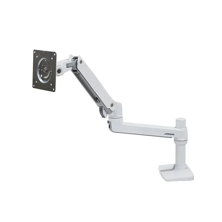Desktop Computer Monitor Rocker Arm Aluminum Alloy Desktop Elevation Stand