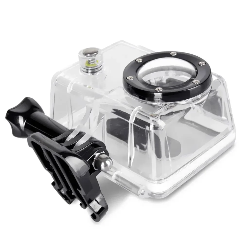 Sports Camera Underwater Waterproof Housing Case with Glass Lens for Gopro hd hero hero2 2 3 5/4/3 SJ4000 6000 sport Outdoor