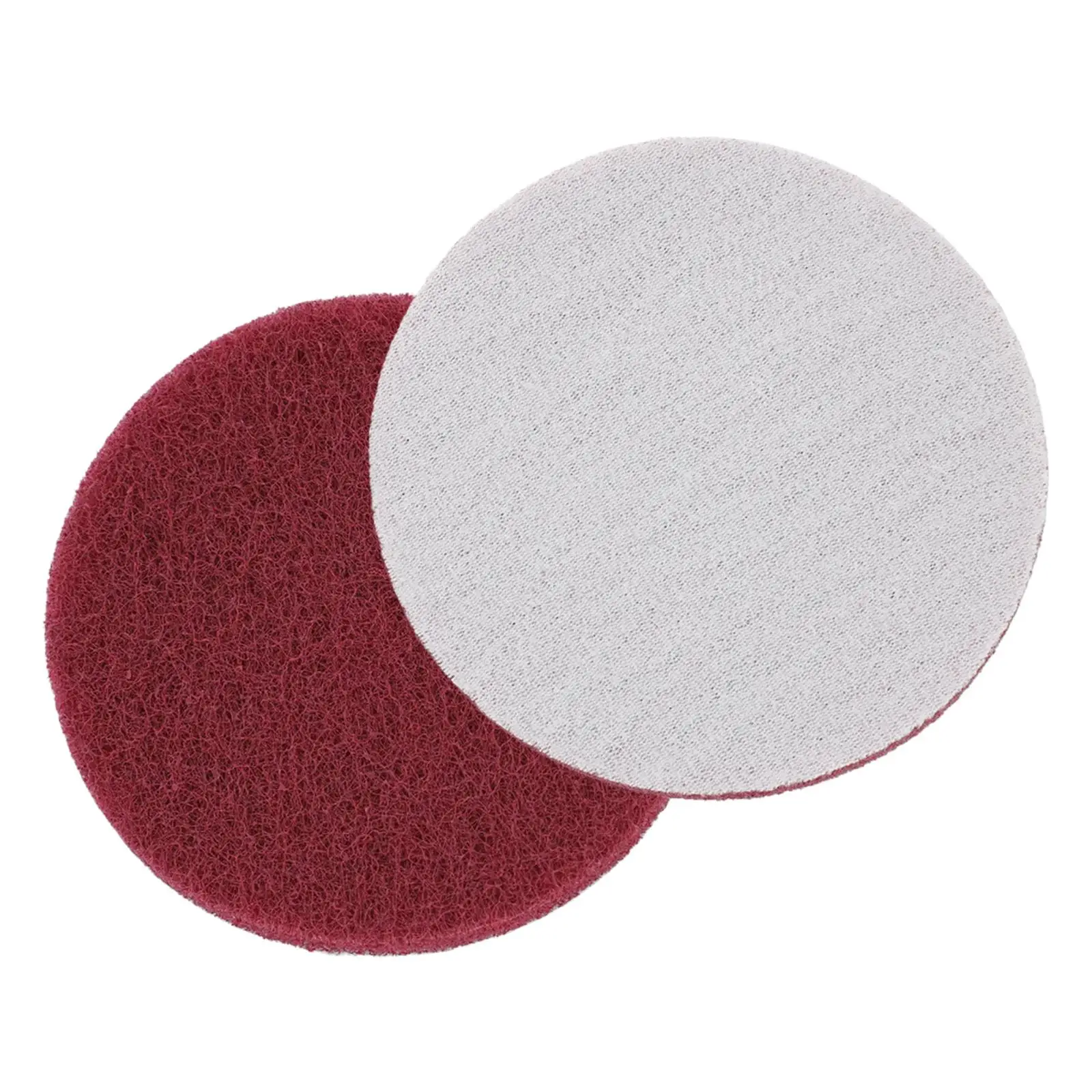 5pcs Cleaning Cloth Scrub Pad Industrial Scouring Pad Nylon Polishing Pad 4 Inch Auto Car Buffing Pad Set Sponge Shower Bathtub