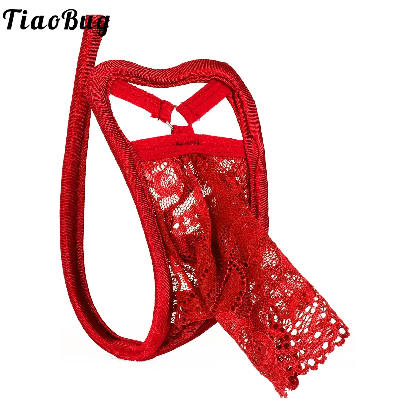 

Мужское нижнее белье, сексуальные трусики-стринги с-образной формы, Эротические трусики-стринги с вырезами, кружевные трусики-слинги, мужское нижнее белье-трансвестит