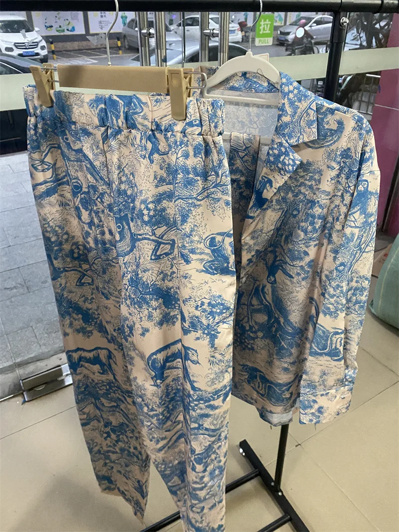 Setelan Piyama Celana Lebar Sa - Women'S Fashion Pajamas ulasan dan harga