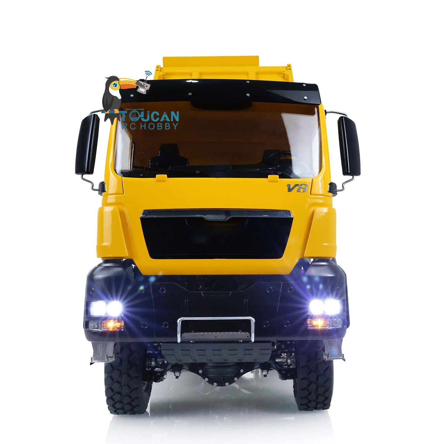 6*6 LESU RC Hydraulic Dump Truck RTR OR KIT 1/14 Remote Control Metal Dumper Vehicle TGS 3-way Tipper Car Model Light RC Toys