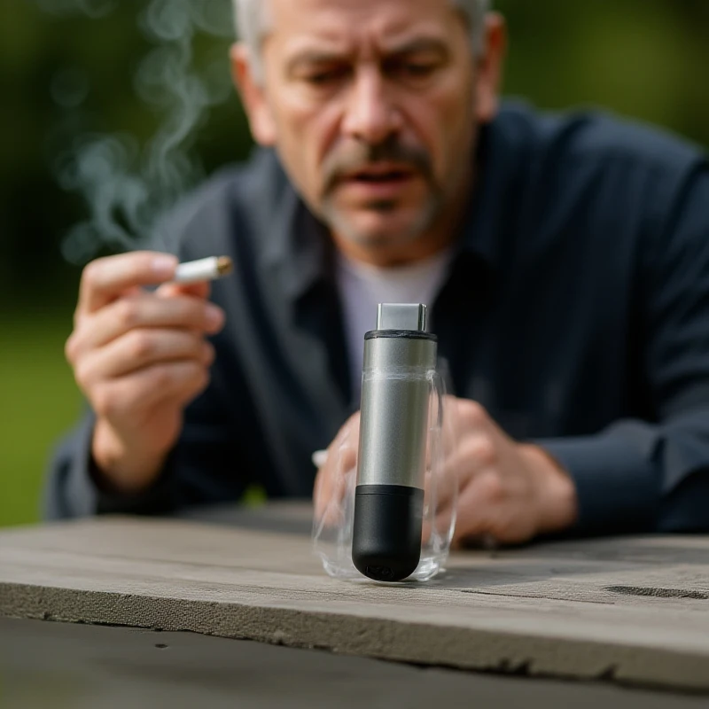 ولاعة كهربائية مدمجة من النوع C لسهولة الحمل والتخزين ولاعة سجائر صغيرة من النوع C للسفر بالهواء الطلق بدون لهب #2