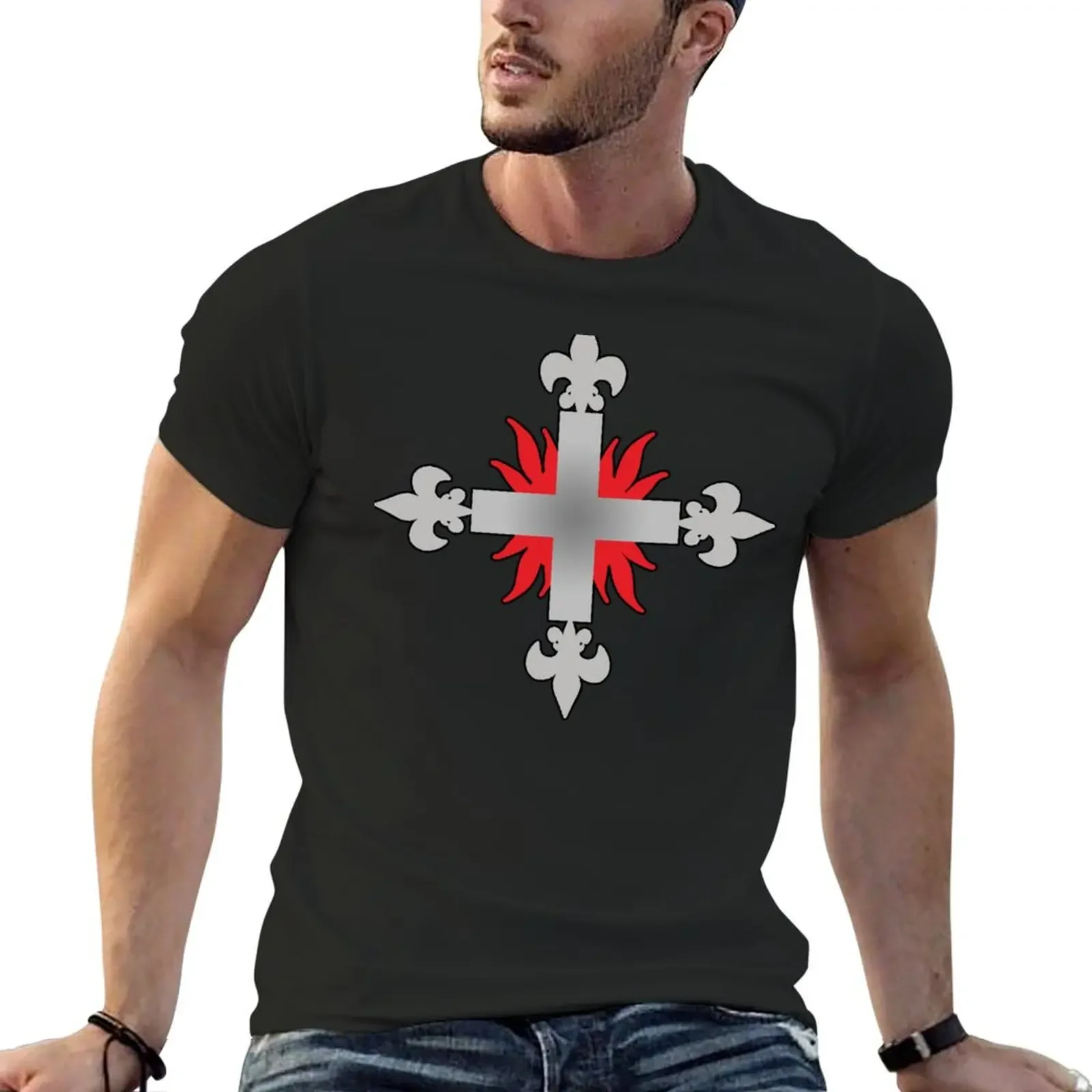 Musketeers Logo T-Shirt graphics tees heavy weight t shirts for men