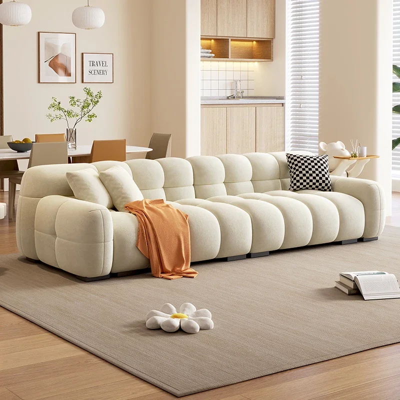 

Simple Nordic Couches Unique Modern Square Solid Wood Designer Puffs Sofa Floor Lounge Velvet Divano Letto Living Room Furniture