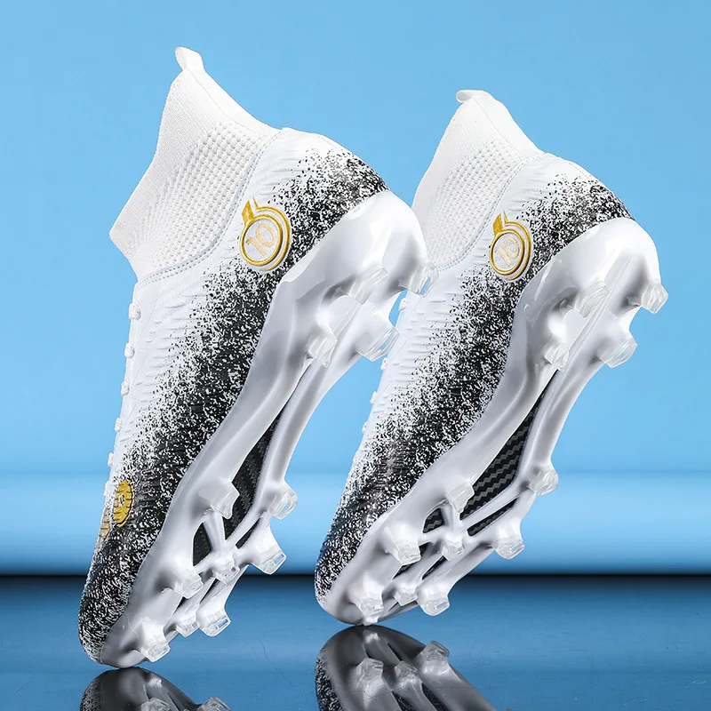 Superfly fg botas de futebol ao ar livre chuteiras sapatos macios esporte profissional respirável botas confortáveis mais tamanho