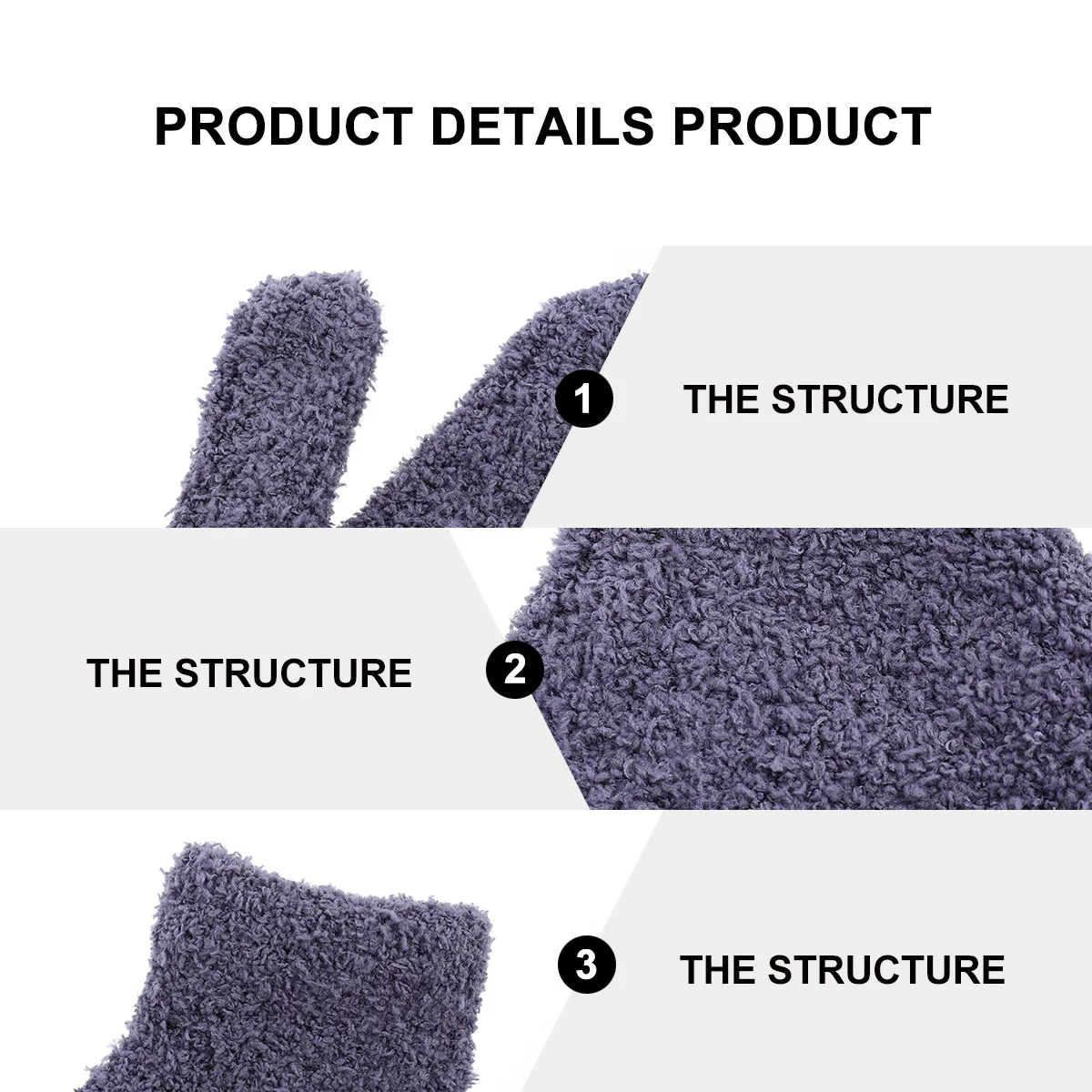 

6Pairs Half Fleece Mittens Full Finger Warm Gloves Men Women Cold Weather Protection Full Finger Cover Gloves Mittens