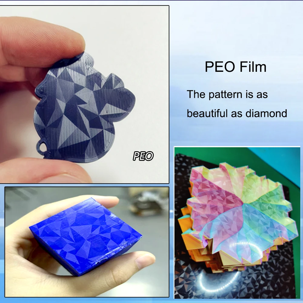 السلس PEO PET PEI لوحة ل Elegoo Centauri الكربون بناء لوحة 260x271 مللي متر مزدوجة الجانب مرنة غطاء سرير Pei ل Centauri الكربون