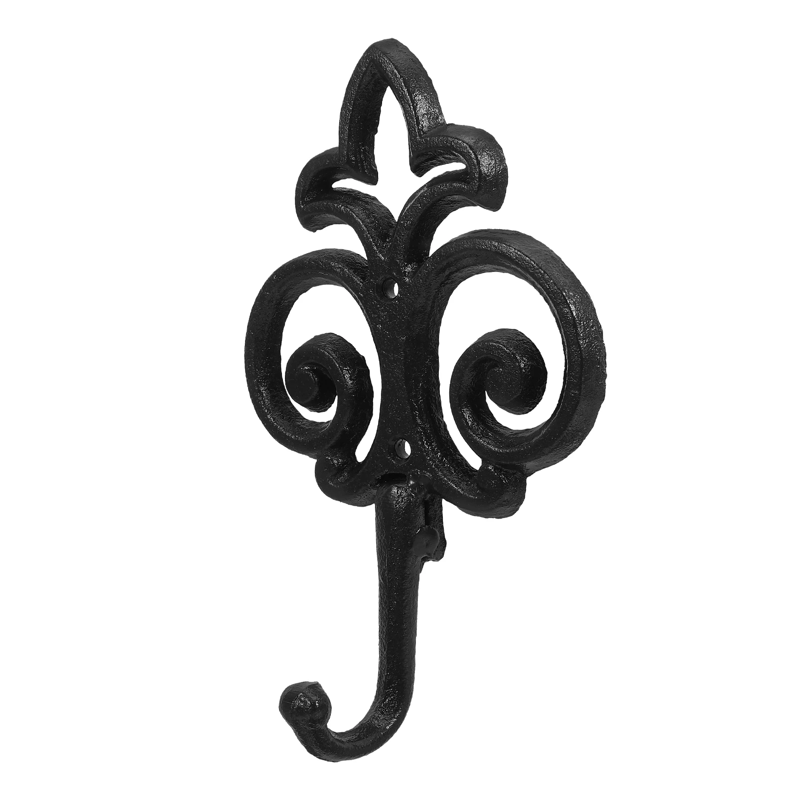 

1pcs Vintage Iron Wall Hook Coats Hats Scarves Key Hanger Bathroom Bedroom Kitchen Storage Solution Decorative Hooks