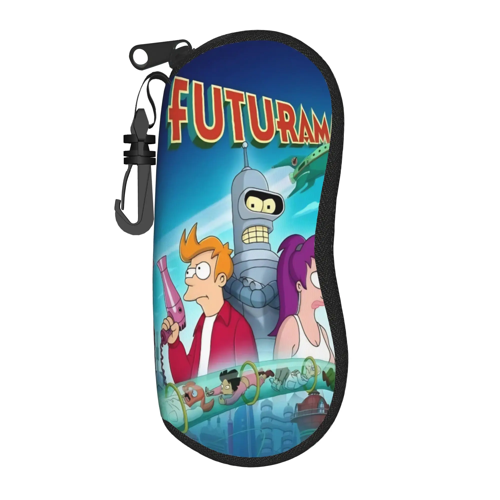 Harajuku Futuramas Glasses Case Convenient Box  Sunglasses Storage Box Anti-Pressure Eye Contacts Case