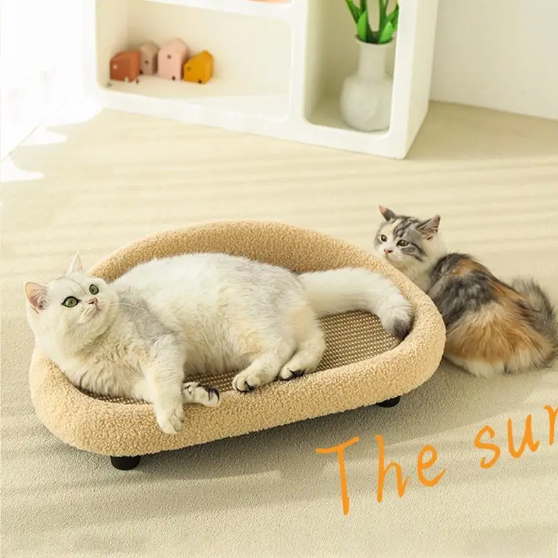 

Cat Scratching Board Cat Sofa Cat Nest Integrated Sisal Crumb-resistant Scratch-resistant Cat Claw Grinding Artifact Plus Large