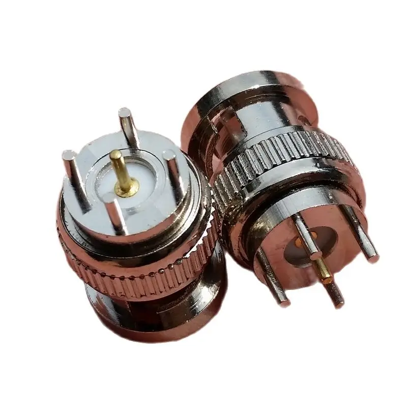 

5Pin 50 ohm Q9 BNC Connector BNC-KE Coaxial Vertical PCB Mount Connector 10Pcs/Lot