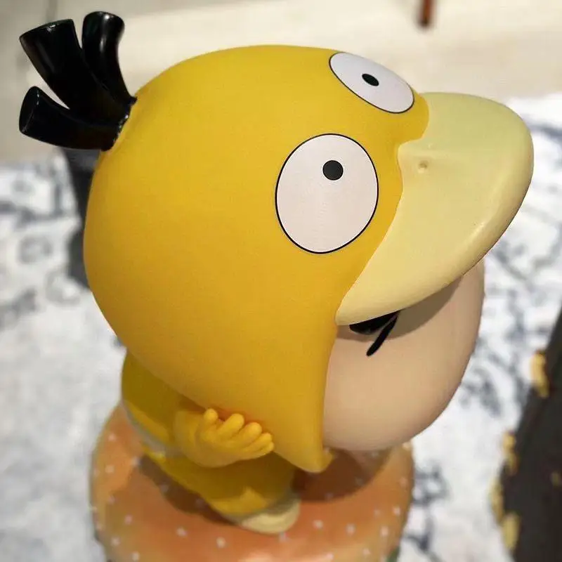 Neue Crayon Shin-Chan Cos Psyduck Duck Dew Ass Boxed Anime Handgemachte Auto Ornamente Sammeln Modell Spielzeug Puppe Kinder geschenke