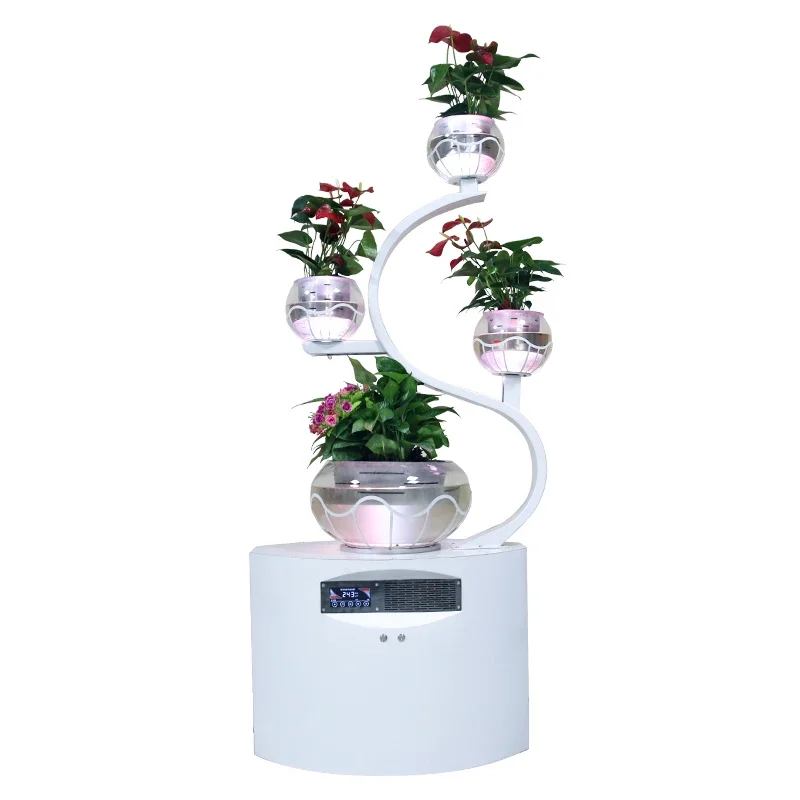 Air Purification Plant Planter with Fish Tank  Oxygen Hydroponic Indoor Smart Garden