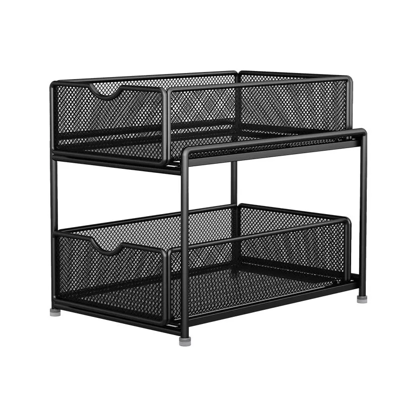 

Kitchen pull-out shelves, tiered shelves in cabinets, double layer