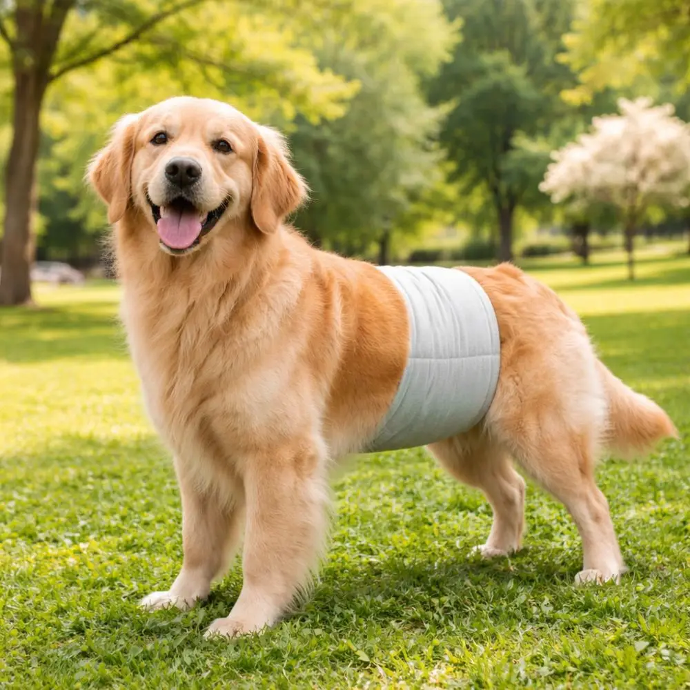 

Breathable Dog Physiological Pants Washable Leak-proof Pet Underwear Comfortable High Absorbing Canine Hygiene Band Anti Estrus