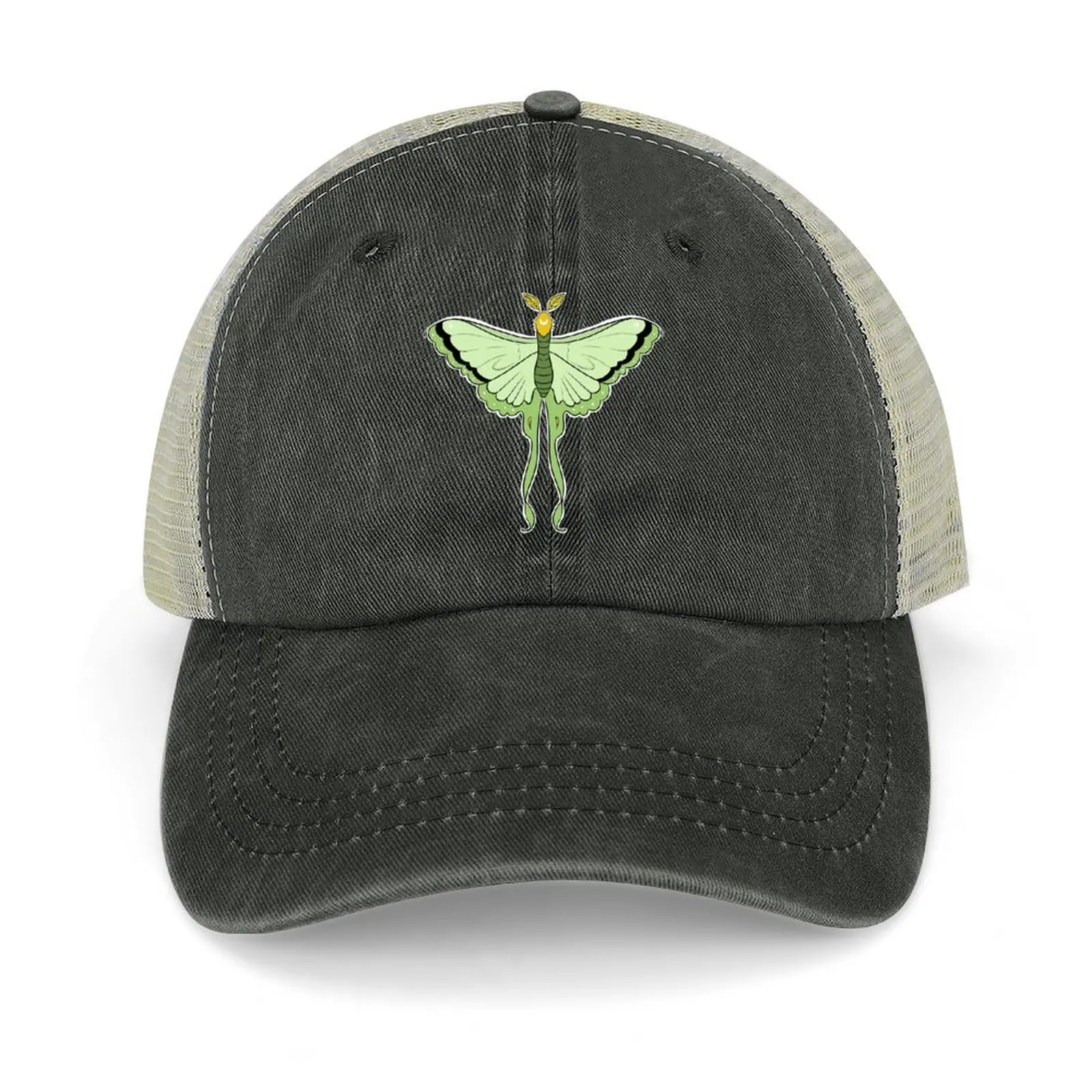 

Luna Moth Baseball Cap custom Hat Designer Hat Dropshipping Caps For Women Men's