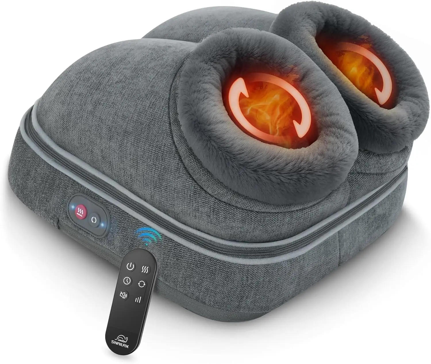 

Shiatsu Foot Massager with Heat, Electric Foot Massager for Plantar Fasciitis, Foot Warmer Under Desk, Size 13