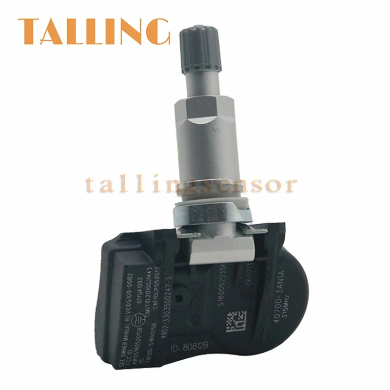 40700-3AN1A TPMS Tire Pressure Monitor Sensor 315MHz For Nissan Leaf Sentra Versa 2012-2019 New 407003AN1A 40700 3AN1A