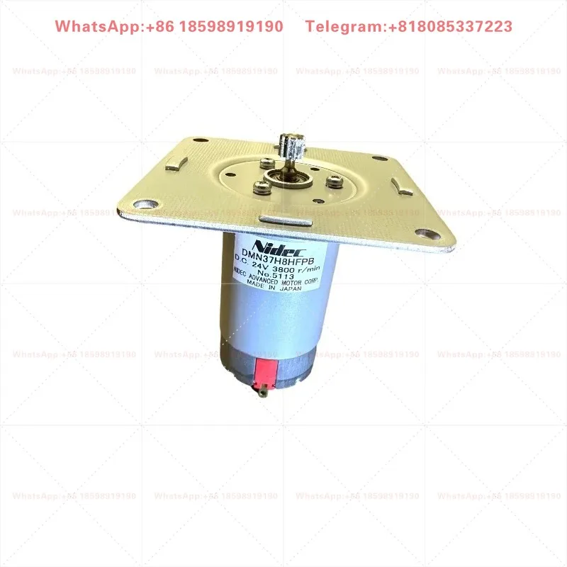 DMN37H8HFPB High Precision 24VDC Slow Wire Take-up Motor for Industrial Wire EDM Equipment Replacement Spare Part