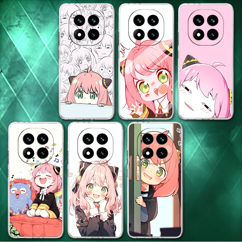 Funda de teléfono suave S-Spy Family Anya para Xiaomi Redmi Note 13 14 15 Pro Plus 12 11S 11T 5G 10S 9S 4G, funda trasera con patrón