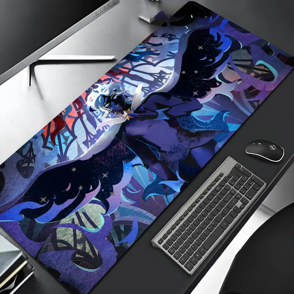 Anime Cookie Run K-Kingdom Mouse Pad Edge Big Gaming Locking Computer Gamer Large Rubber Diy Printing Art Mousepad Laptop Desk M