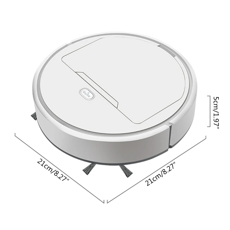 Robot Vacuum Cleaner Strong Suction, Long Battery Life, Quiet Slim, for IDEAL for Pet Hair, Carpets, Hard Floors  Drop Shipping