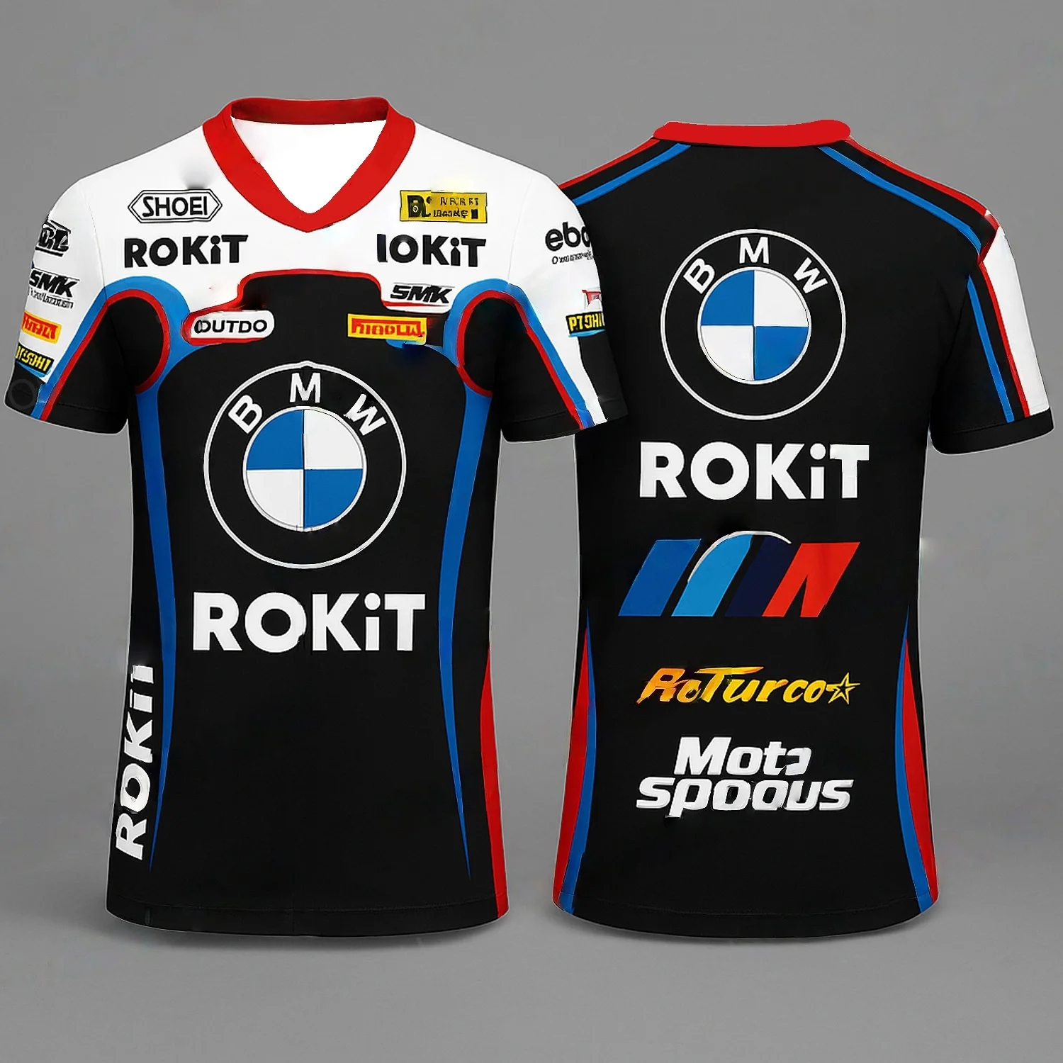 

BMW F1 Summer New Racing Men Short sleeved Tee Motorcycle Off road Racing Oversized Breathable Speed Drying Sports Fashion Shirt