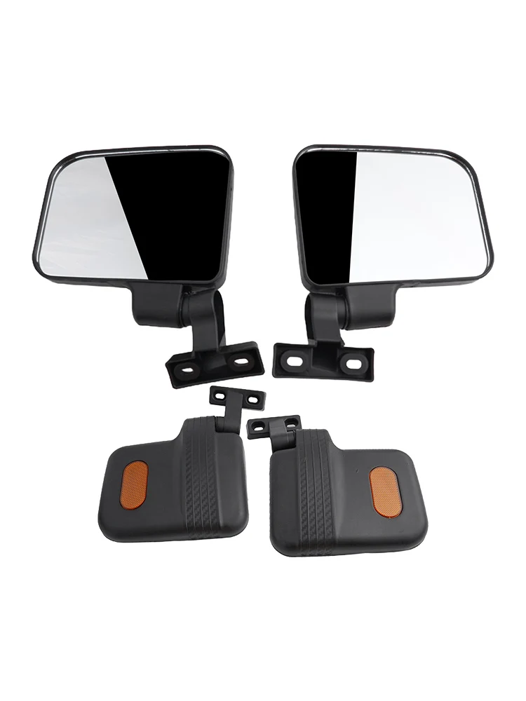 Adjustable Rearview Mirror Rearview Mirror 180 Adjustable Sides 30 Fine-tuned Elevation ABS Material Easy Installation