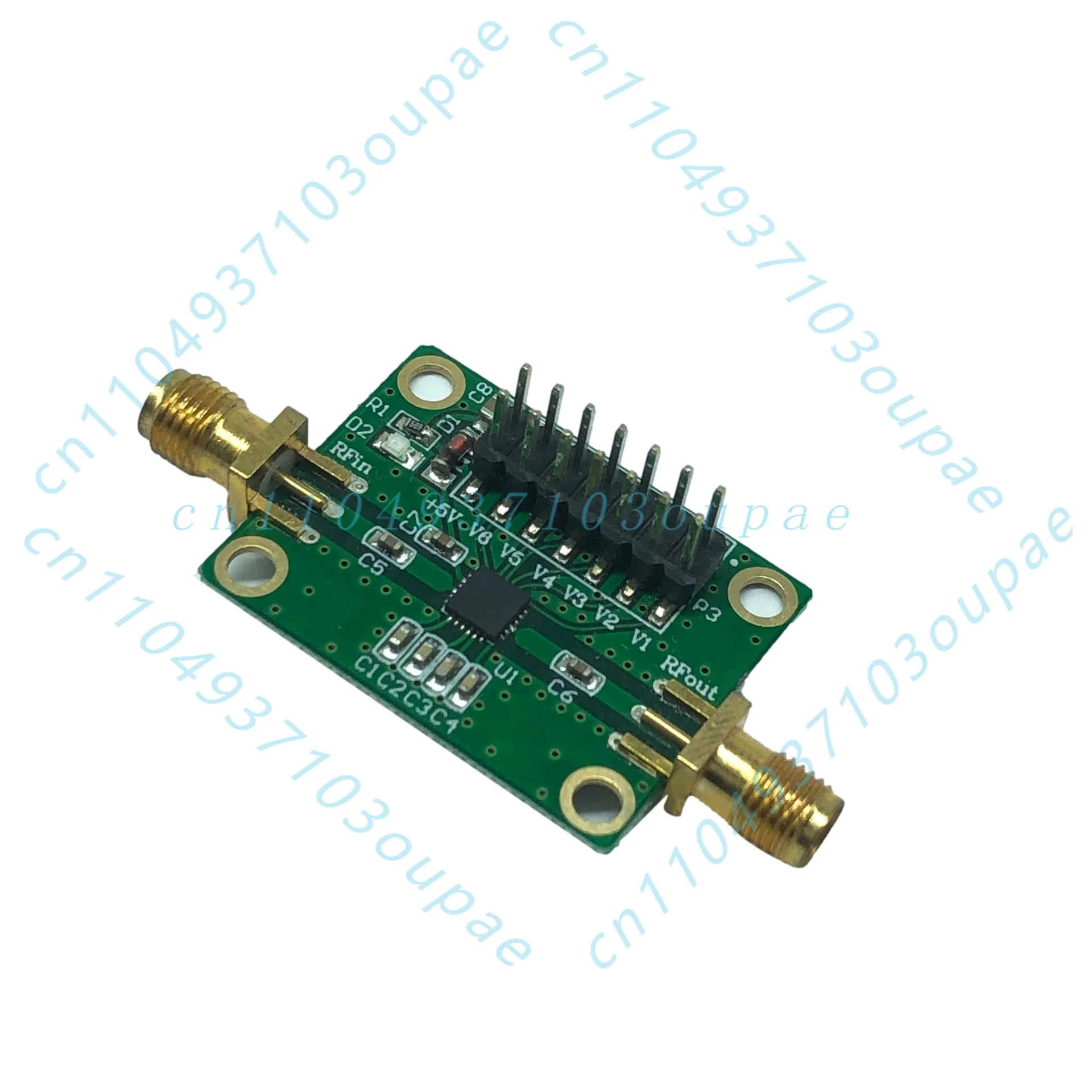 HMC472 Digital Programmable RF Attenuator Module 1M-3.8G 0.5dB Step High Frequency Board For RF Test Circuit