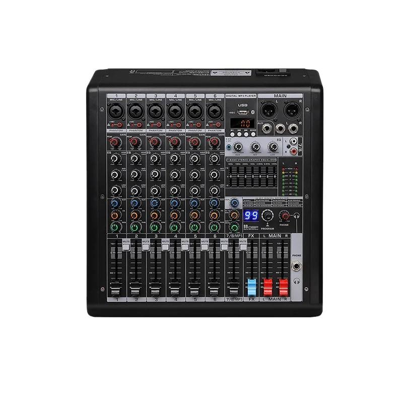 

Stage Show Meeting Bar KTV Audio Console with Bluetooth Mixer