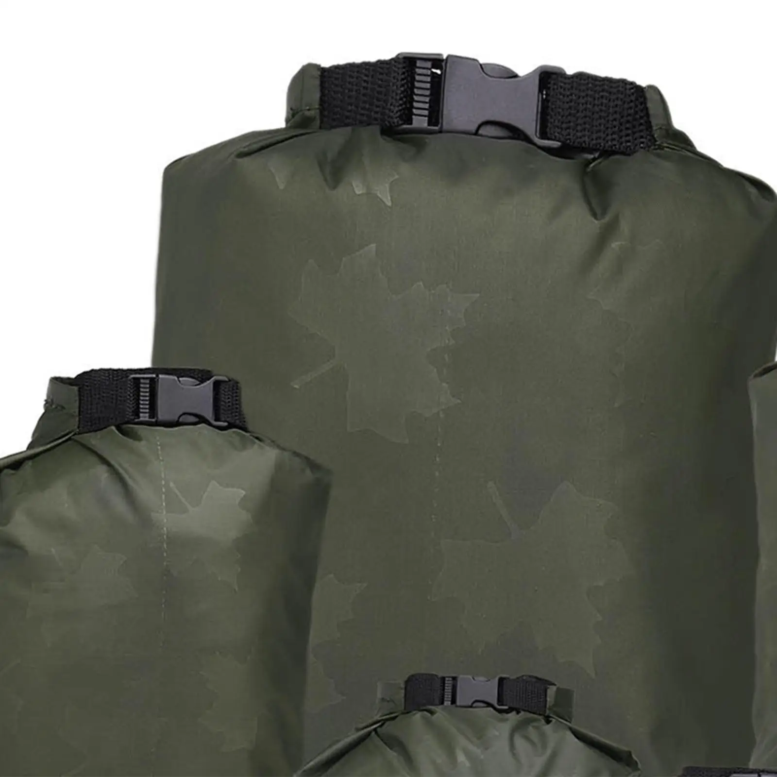 

5Pcs Foldable Packs 1.5L, 4L, 5L, 7L, 10L Waterproof Pouch Bag for Beach