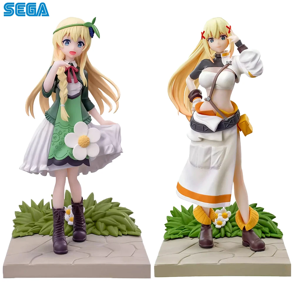 Original New SEGA Luminasta Iris & Darkness (KonoSuba) (Season 3 Ver.) Exquisite Anime Action Figure Nice Model Ornament Toys