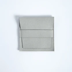 10pcs Grey Jewelry Organizer Packaging Pouch Microfiber Small Gift Bags for Necklace Earring Wedding Favor Candy Storage Bag