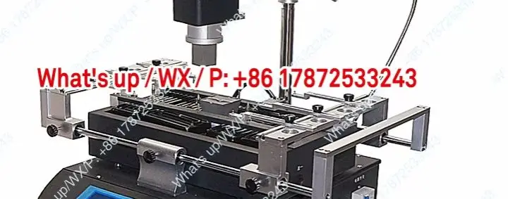 NEW Upgraded HT-R490 Infrared Preheating Hot Air 3 Zones BGA Rework Solder Station 200V 110V Laptop Computer Repair Machine