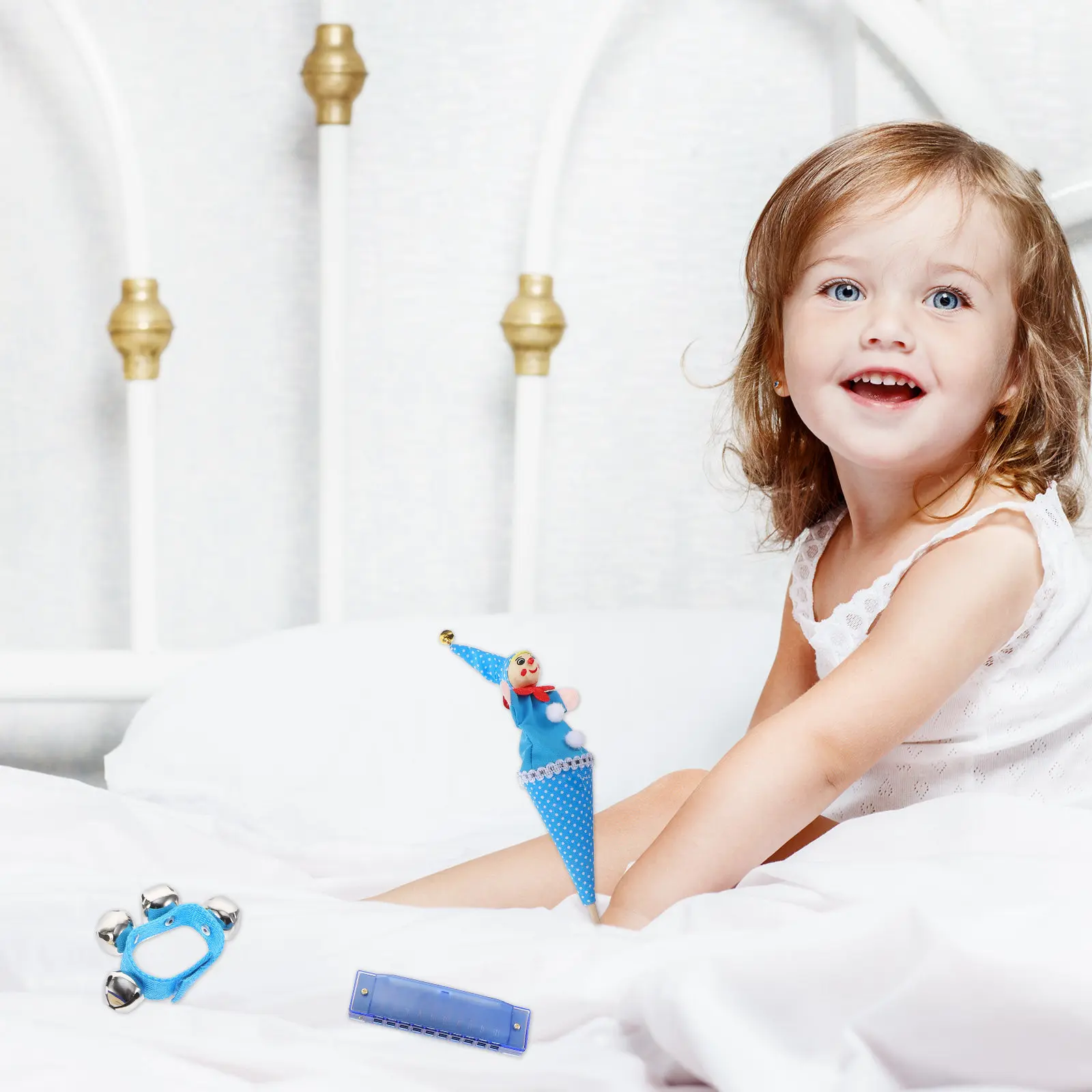 

22Pcs Percussion Instruments Set Musical Education for Kids Preschool Learning Musical Instruments Play Early Education Toys