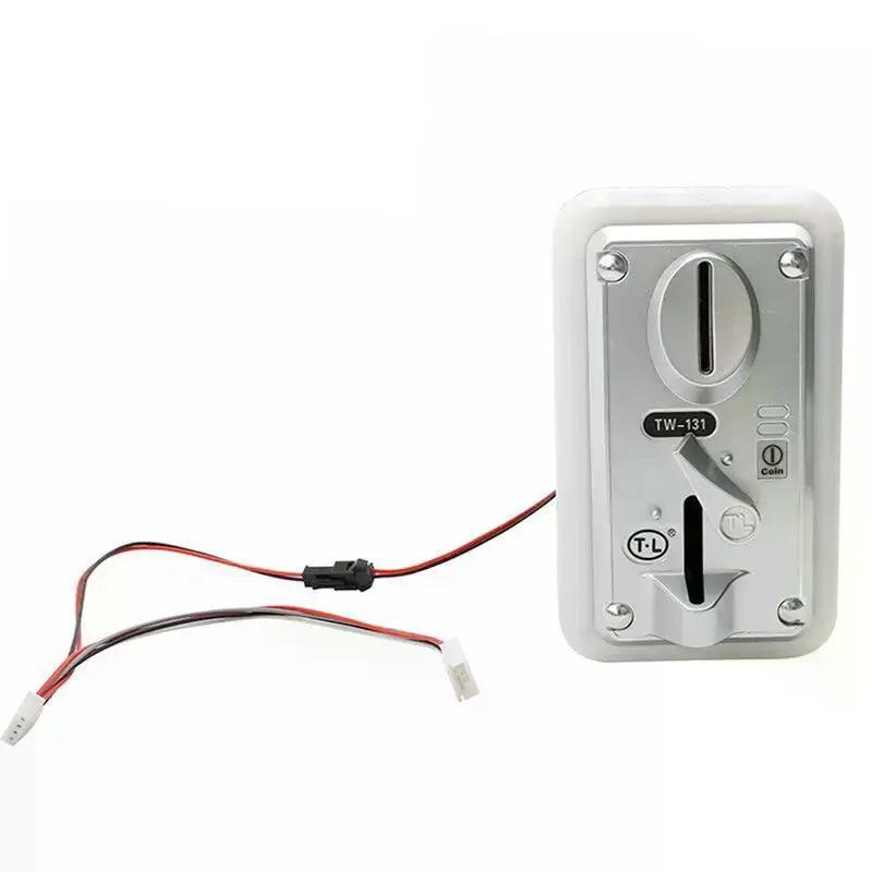PCS 12V DC Coin Acceptor Part Coin Selector Accessory Colorful Flashing Decorative Front LED Frame 1