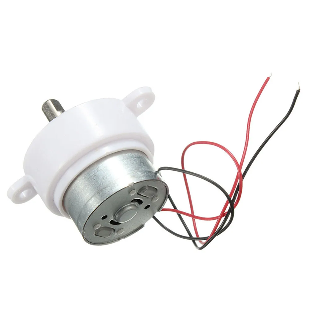 DC 12V 7.5RPM 14RPM 2 Wire Gear Motor High Torque Electric Brushless DC Motor 14 RPM 12V for smart car robot electric toys fan