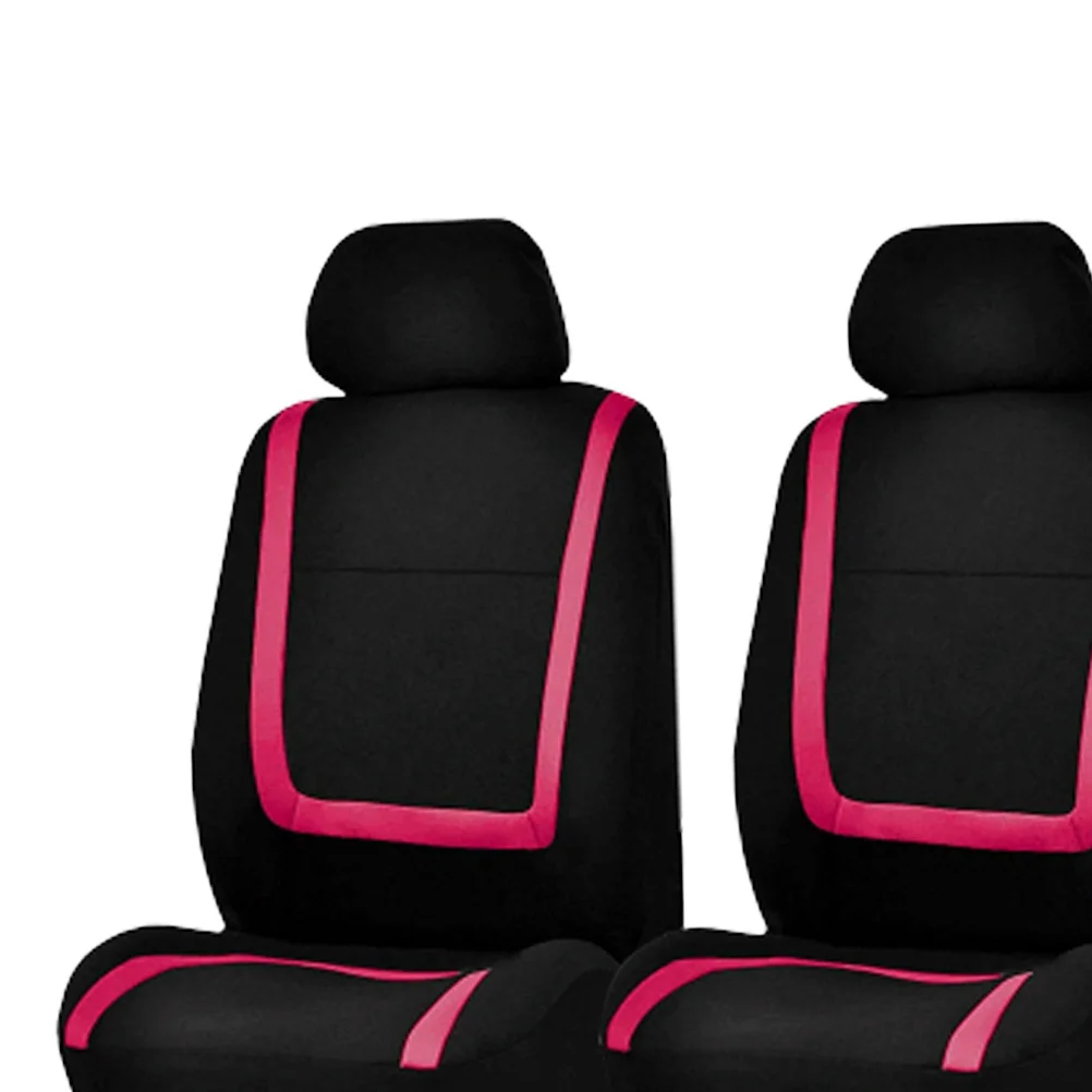 

4Pcs Auto Car Cushion Cover Universal Application Durable Wear Resistant Easy to Install Modern Design Warm Comfortable Interior