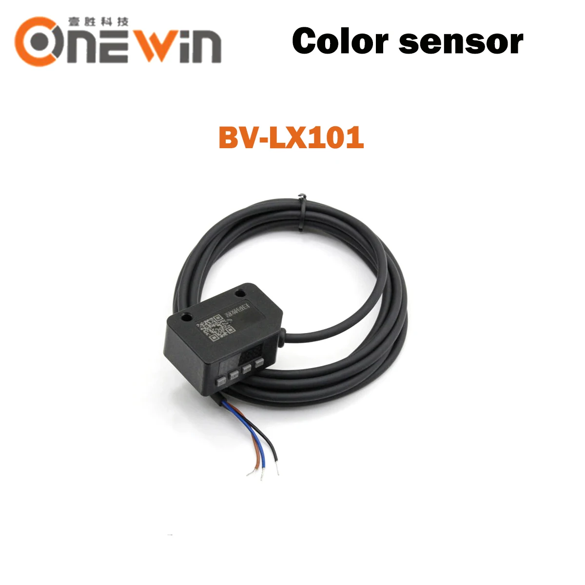 

Color Sensor Code Photoelectric Switch RGB Mark Intelligent Label Correction Color Separation Positioning Sensor NPN BV-LX-101